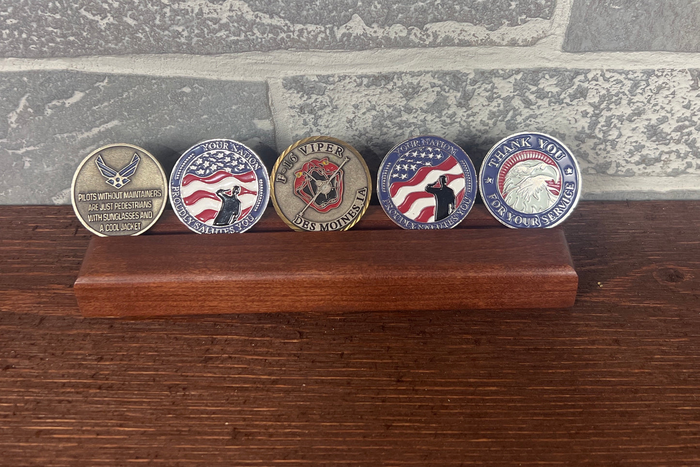 Mini Desk Coin Holder